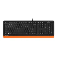 Комплект клавиатура + мышь A4Tech Fstyler F1010 (черный/оранжевый) фото 4